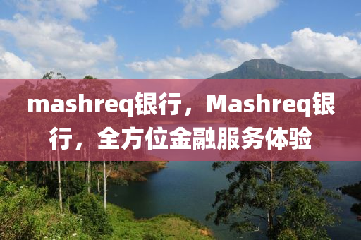 mash石家莊阿鷗環(huán)?？萍加邢薰緍eq銀行，Mashreq銀行，全方位金融服務(wù)體驗(yàn)